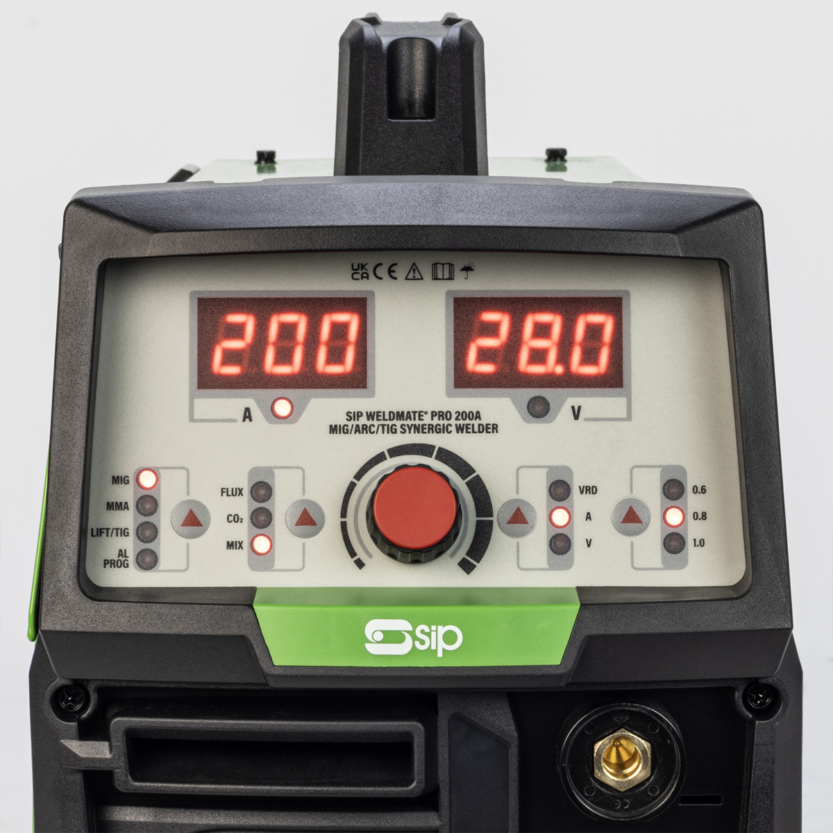 SIP WELDMATE® PRO 200A MIG/ARC/TIG Synergic Inverter Welder